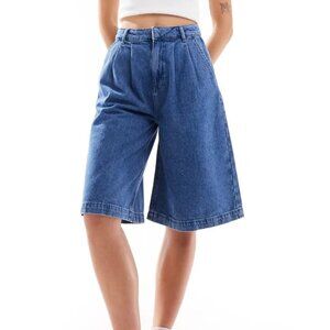 ASOS Blue Denim Women Shorts Bermudas